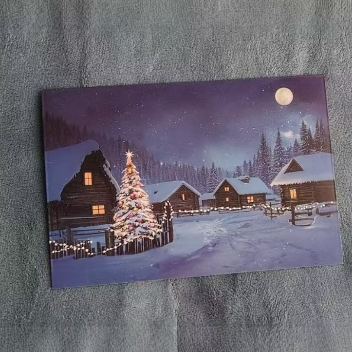 Magic Temperature-Reveal Christmas Card